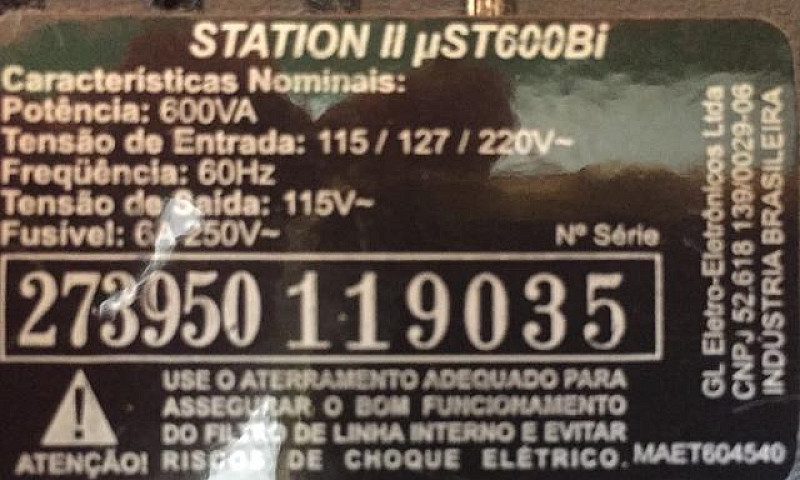 Nobreak Station Ii 6...