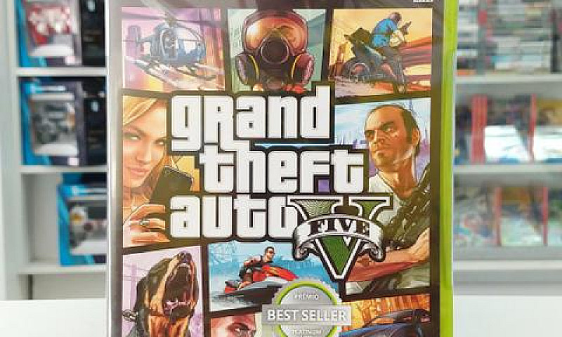 Gta 5 Xbox 360 Novo ...