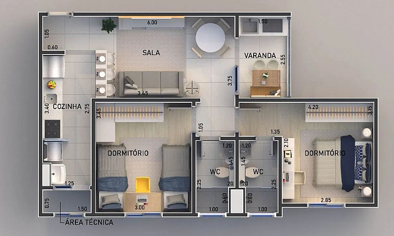 Locação Apartamento ...