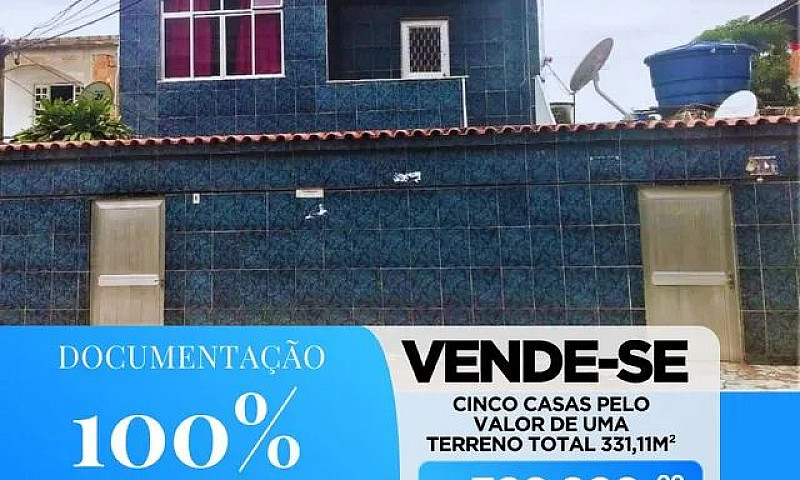 Vende-Se 5 Casas Pel...