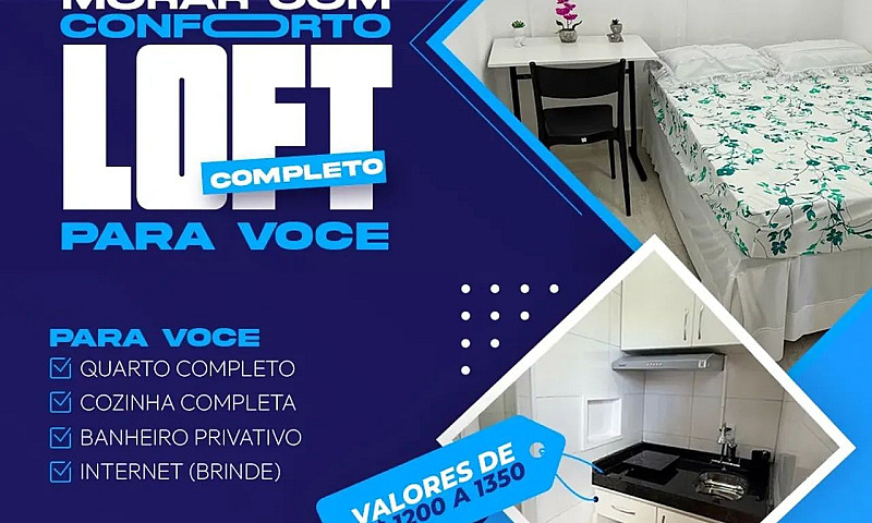 Kitnet Loft Com Toda...