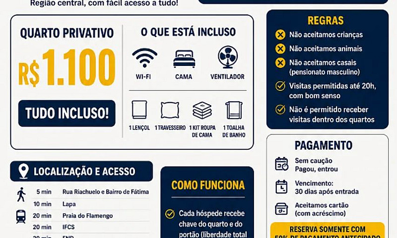 Pensionato Masculino...