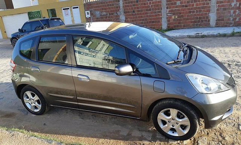 Honda Fit Cinza Aut ...