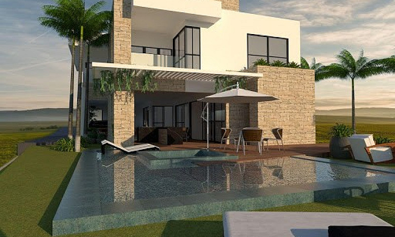 Casa Com 6 Dormitóri...