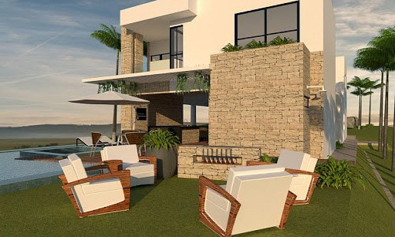Casa Com 6 Dormitóri...