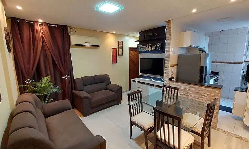 Apto Mobiliado, 64M²...