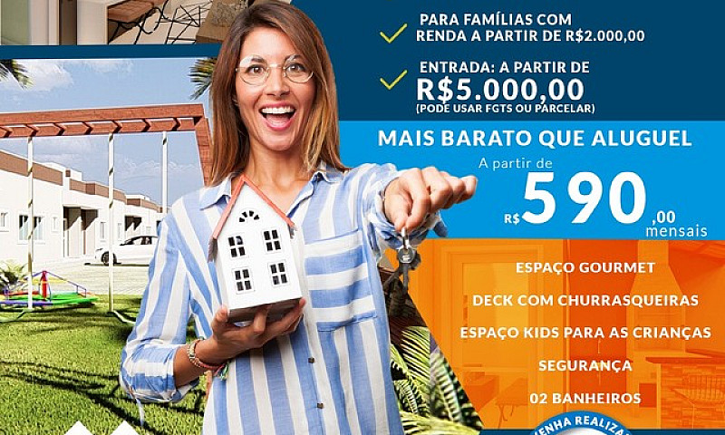 Casa De Condomínio P...