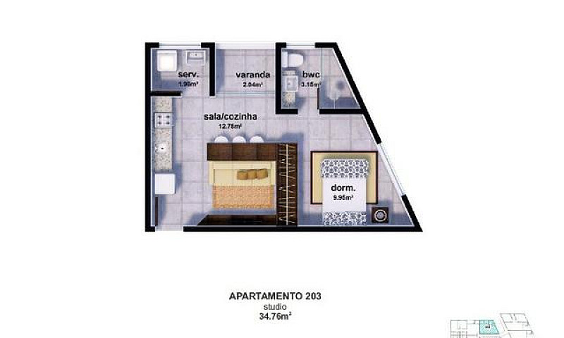 Lindo Loft Na Av. Do...