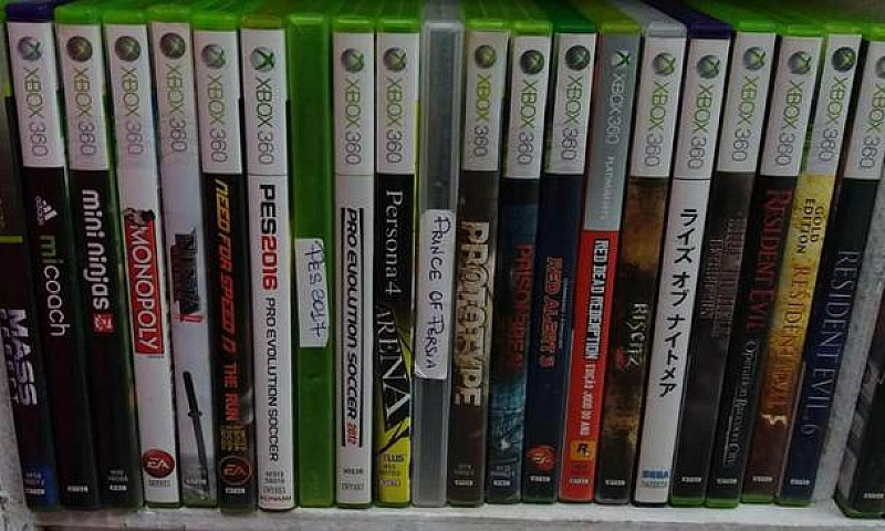 Jogos Xbox 360...