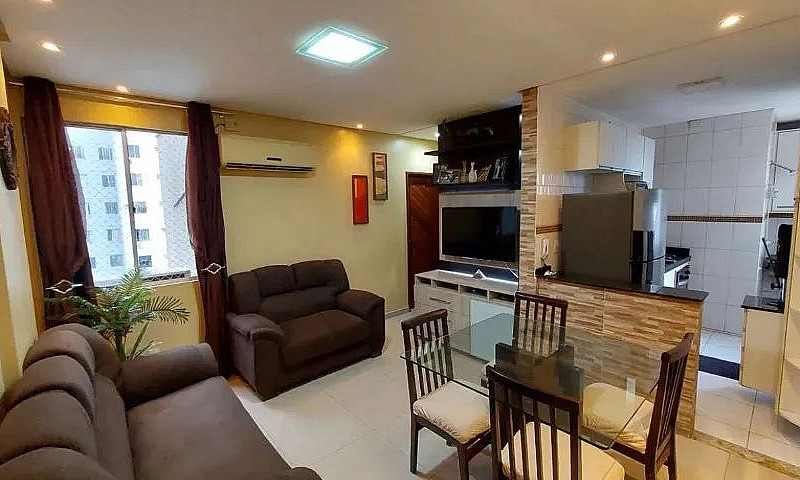 Apto Mobiliado, 64M²...