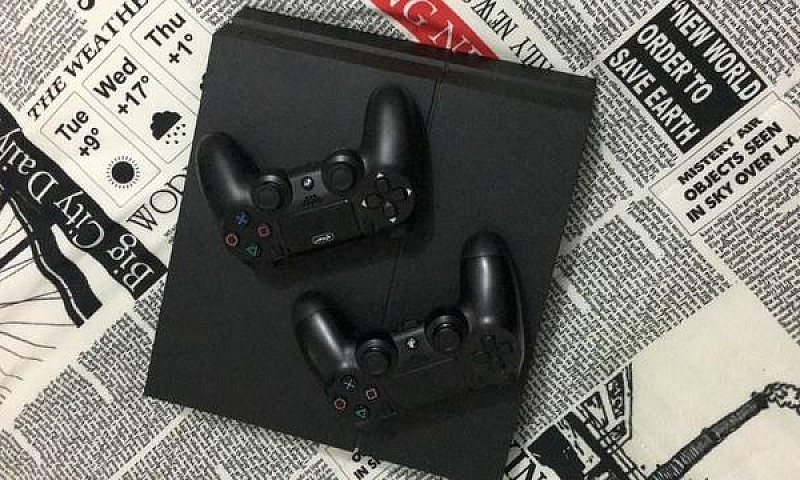 Ps4 Com 1 Jogos...