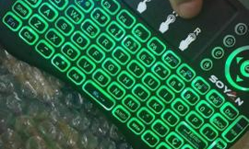Mini Teclado Com Led...