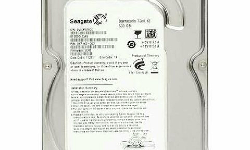 Hd 500Gb Seagate...