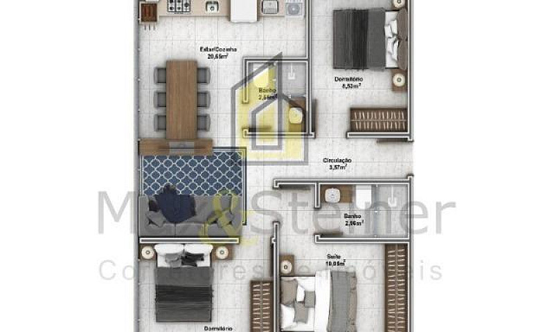 Ms2#Bonito Apartamen...