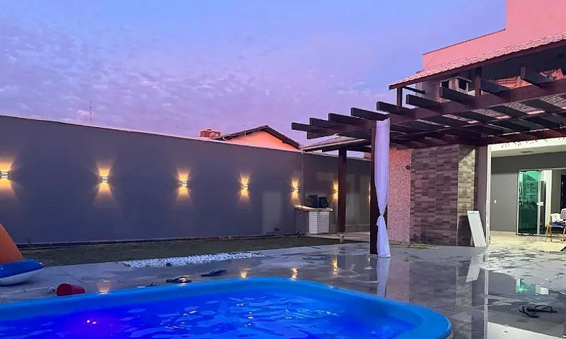 Casa Com Piscina Na ...