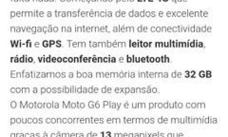 Moto G 6 Completo Co...