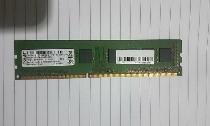 Memória Ram Ddr3 4Gb...
