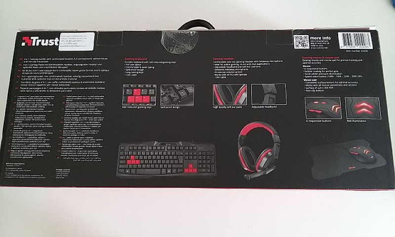 Kit Gamer Teclado/Mo...