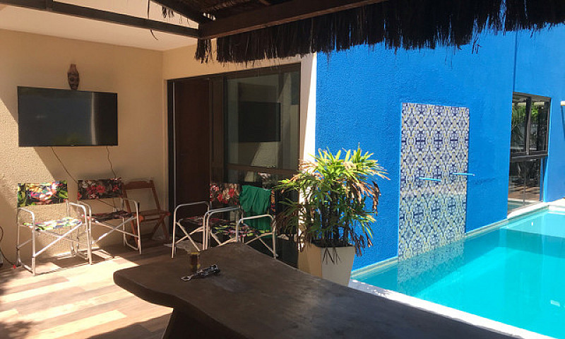 Casa Com Piscina Em ...