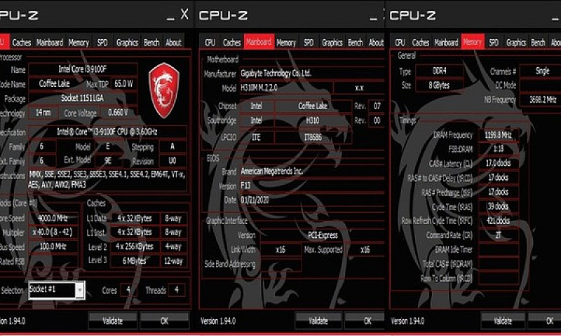 Pc Gamer Intel I3 91...