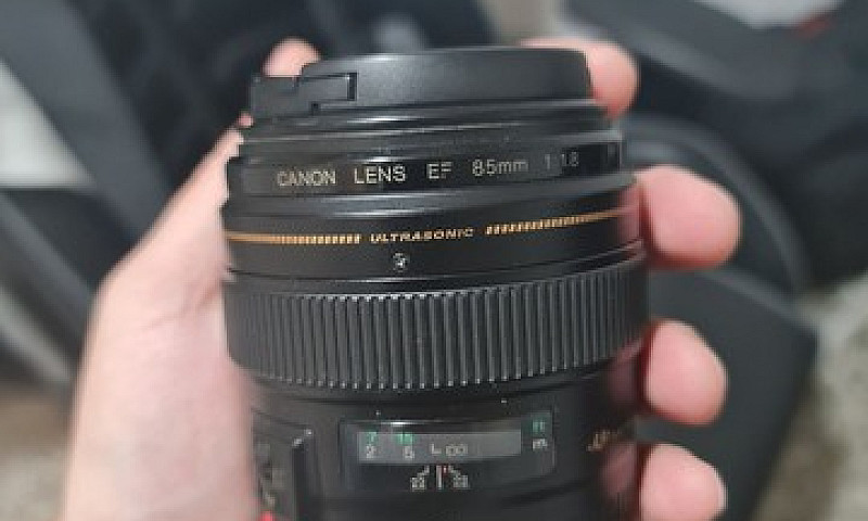 Lente Canon Ef 85Mm ...