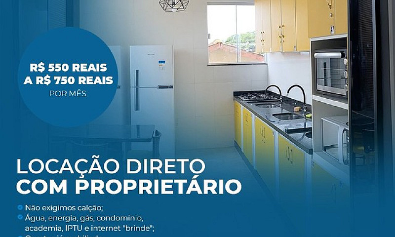 Locação Para 1 Pesso...