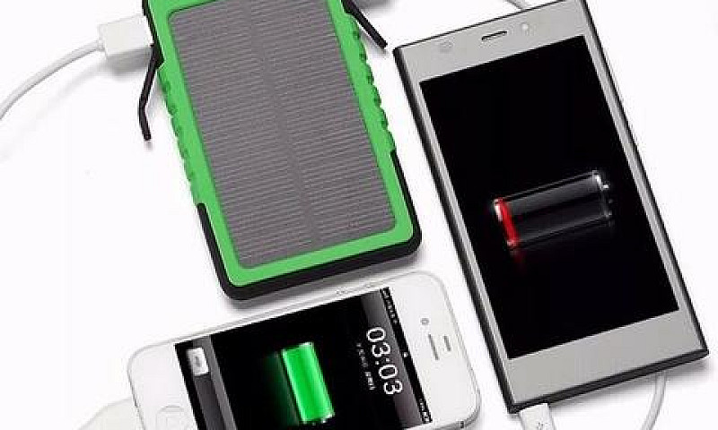 Carregador Solar Kit...