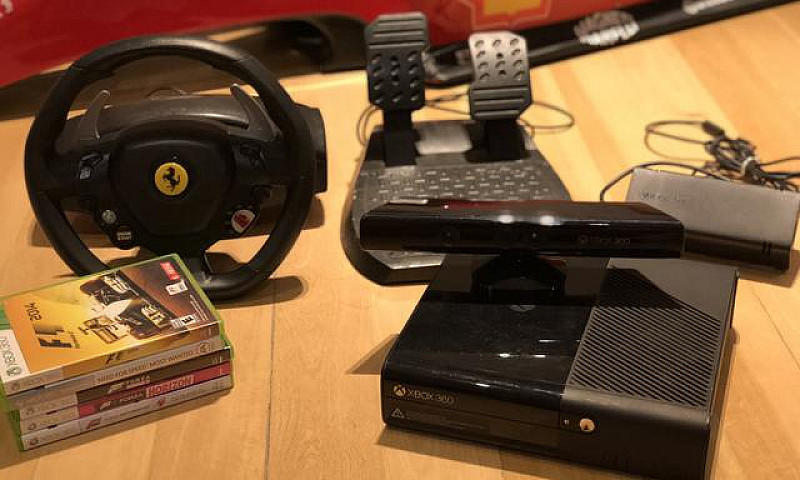 Xbox 360+Kinect+Vola...