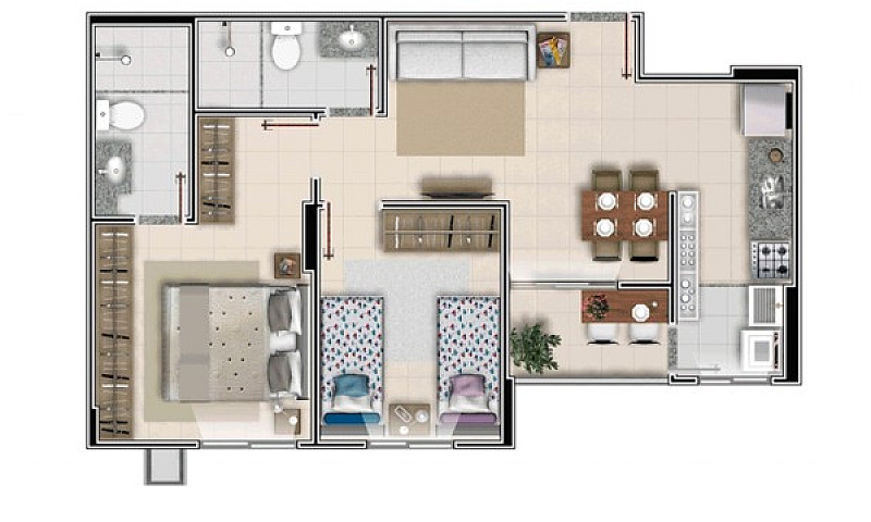 Alugo Apartamento De...