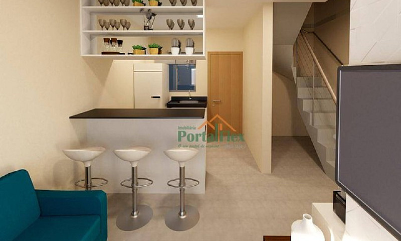 Casa Com 2 Dormitóri...