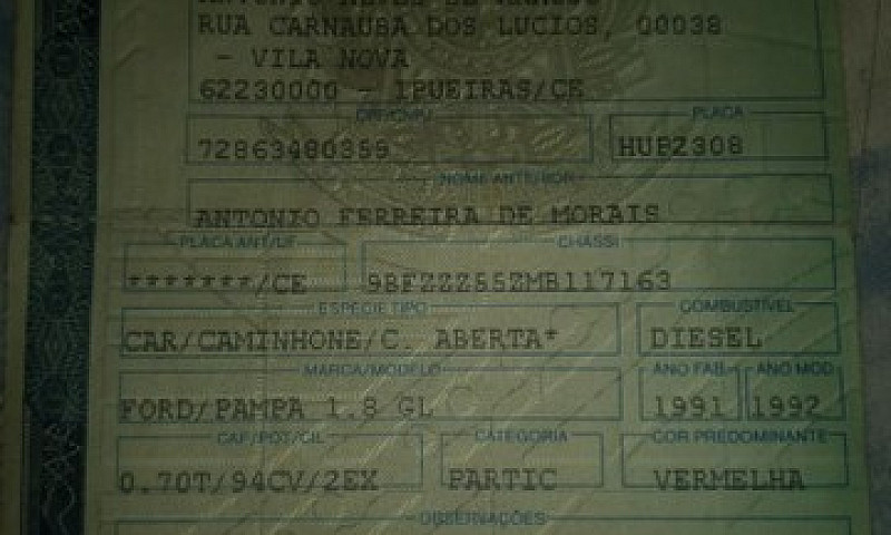 Raríssima Ford Pampa...