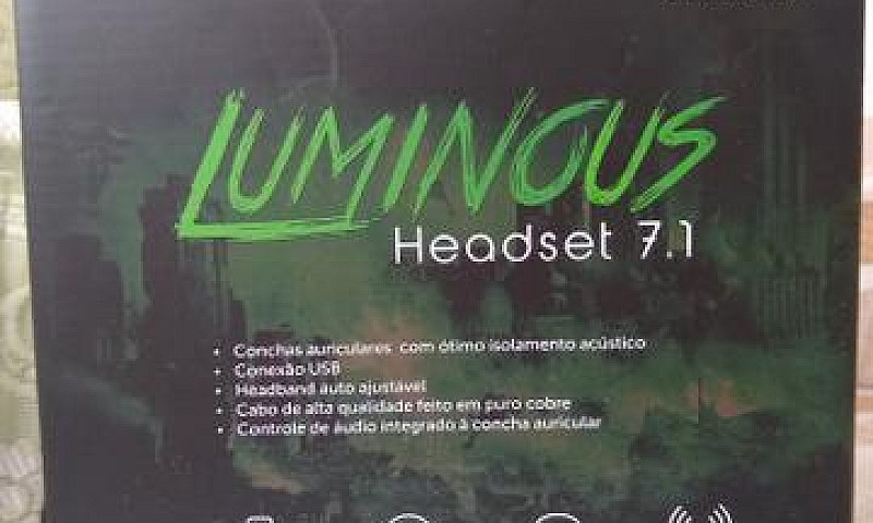 Headset Luminous 7.1...