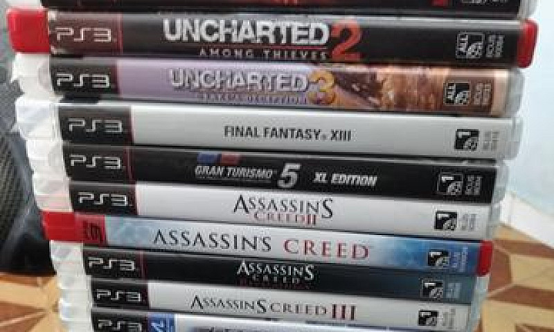 Jogos Ps3 Novos Lote...