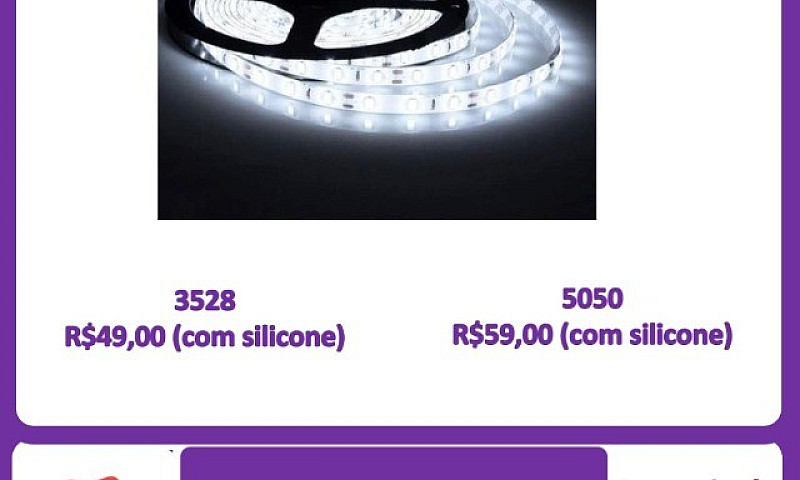 Fita De Led | Luz Br...