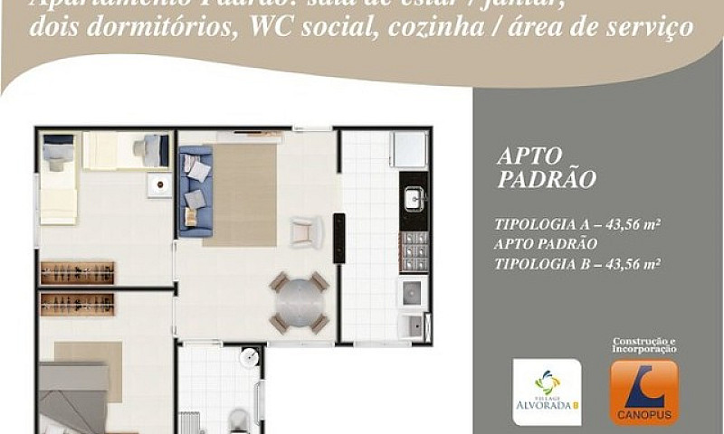128* Alvorada; Apart...
