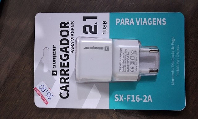 Carregador ,Fone Car...