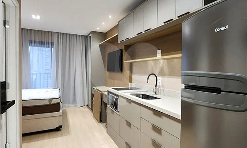 Studio Mobiliado Par...