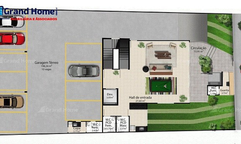 Apartamento 1 Quarto...
