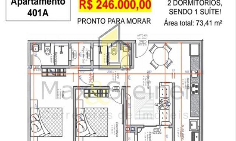 Nailha* Apto 02 Dorm...