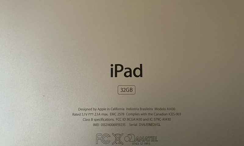 Ipad 3A Geração 32Gb...