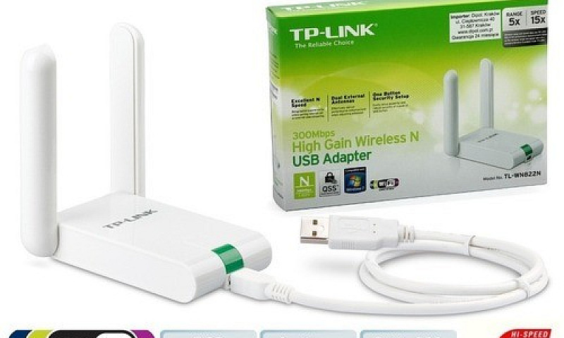 Rede Usb Wireless Tp...