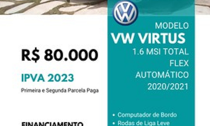 Vw Virtus 1.6 Msi To...