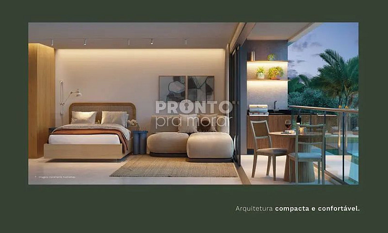 Flat Com 1 Quarto Em...