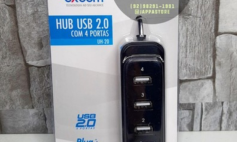 Hub Usb 4 Portas...