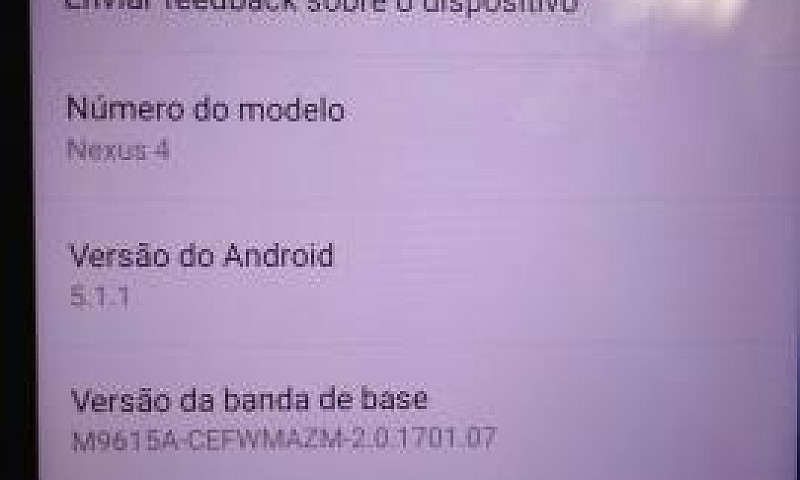Lg Nexus 4 Usado...