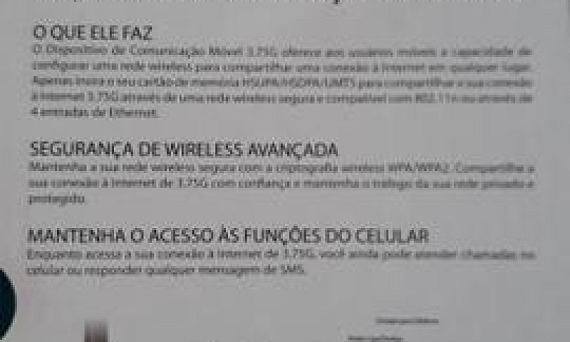 Vende Se Modem 3G Wi...