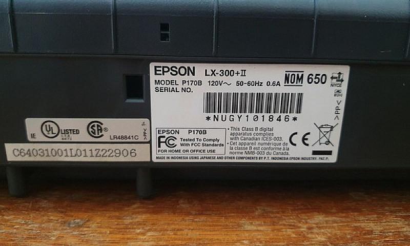 Impressora Epson Lx ...