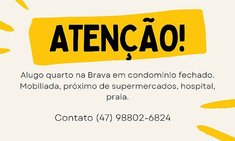 Alugo Quarto Na Brav...