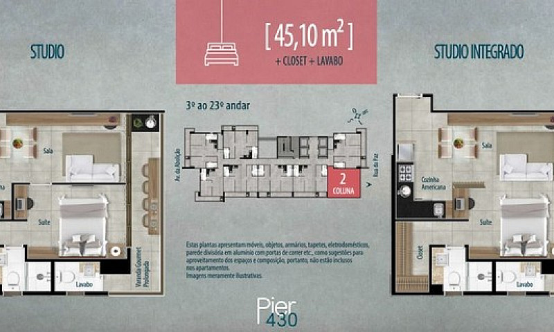 Pier 430-45,10  M²...