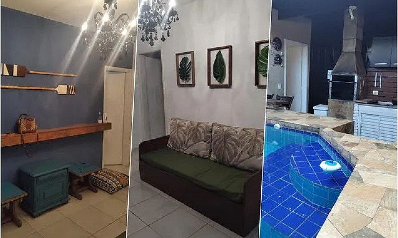 Casa Com Piscina Alu...